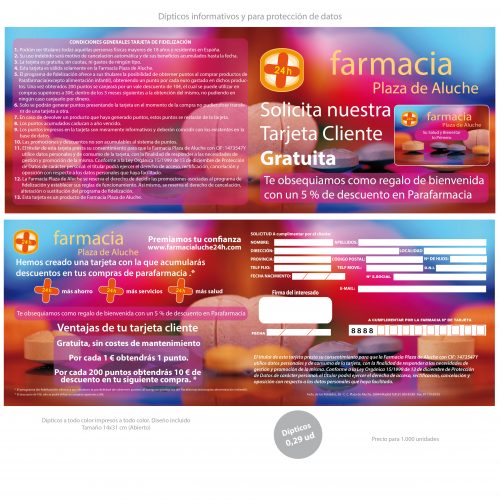 Tarifa Fidelización Farmacias 2013-06